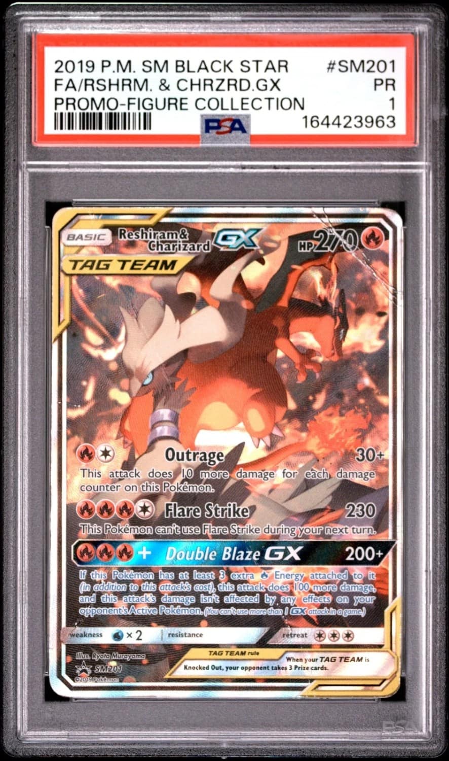 Reshiram & Charizard Gx