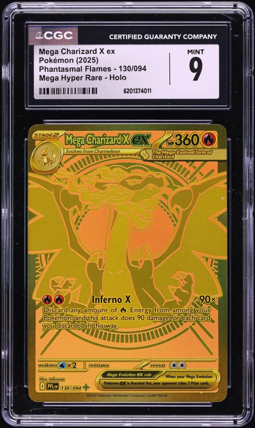 Mega Charizard X Ex