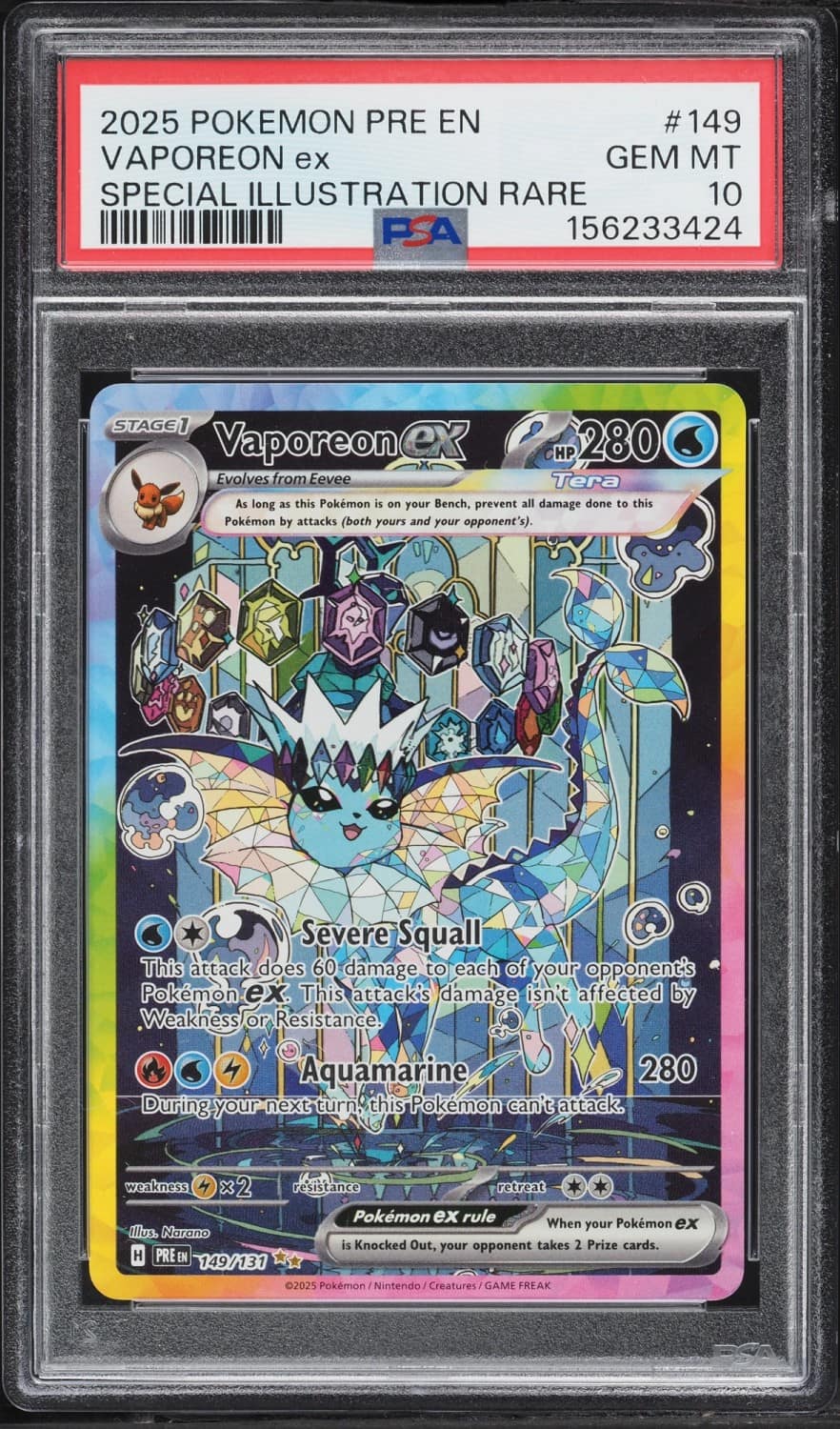 Vaporeon Ex