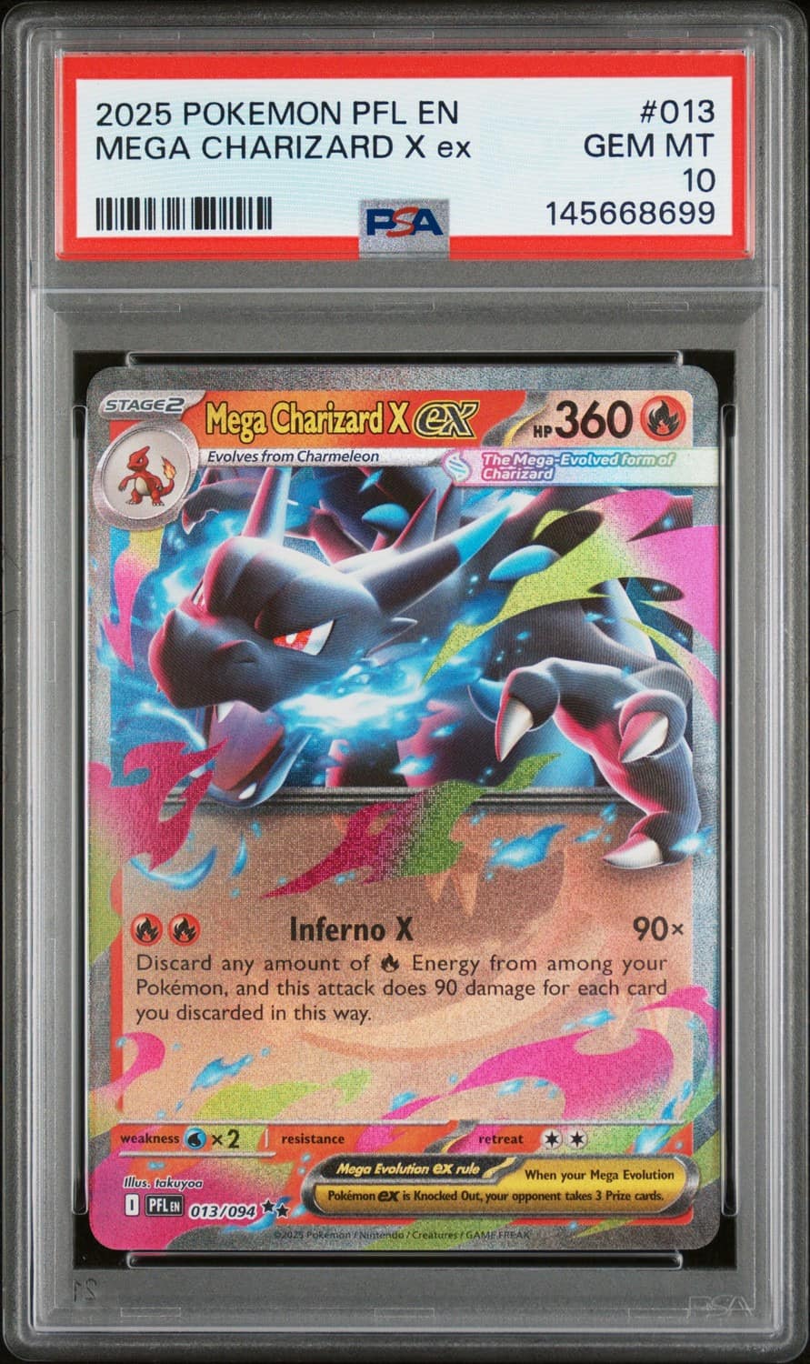 Mega Charizard X Ex