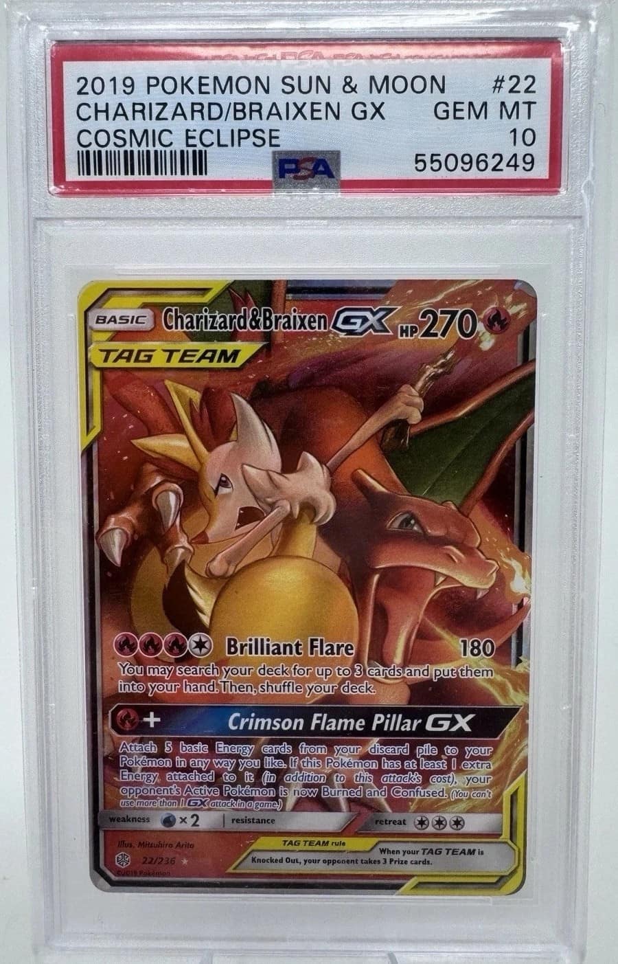 Charizard/braixen Gx