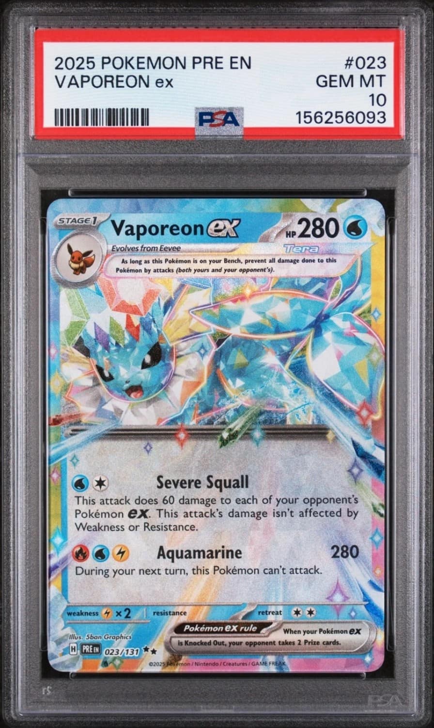 Vaporeon Ex