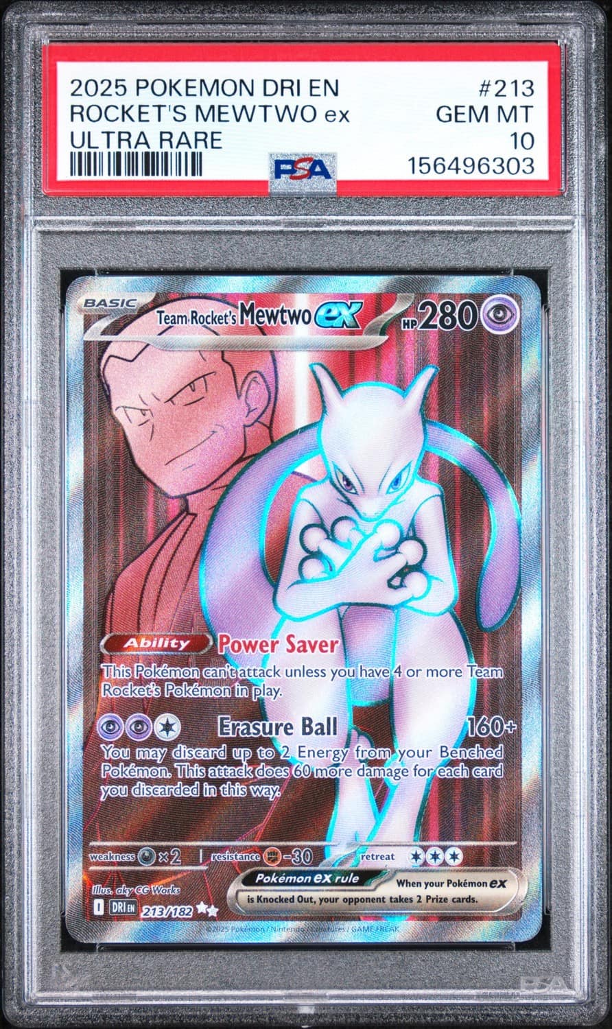 Rocket'S Mewtwo Ex