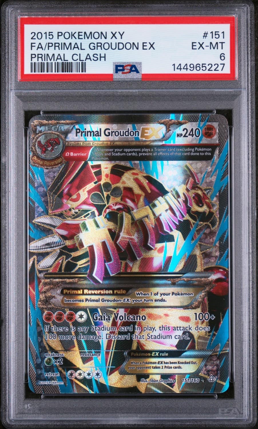 Primal Groudon Ex