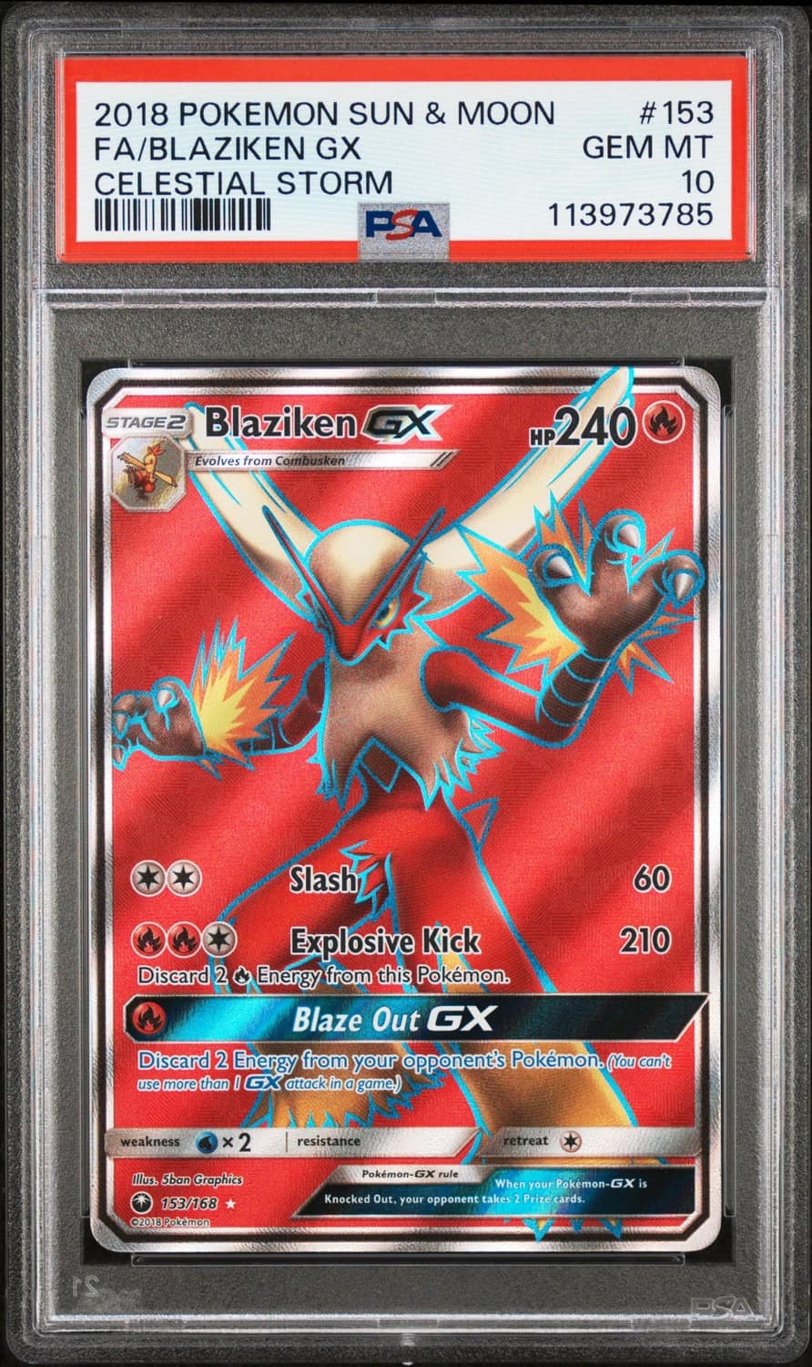 Blaziken Gx