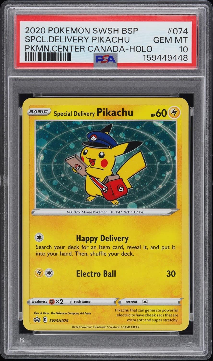 Special Delivery Pikachu