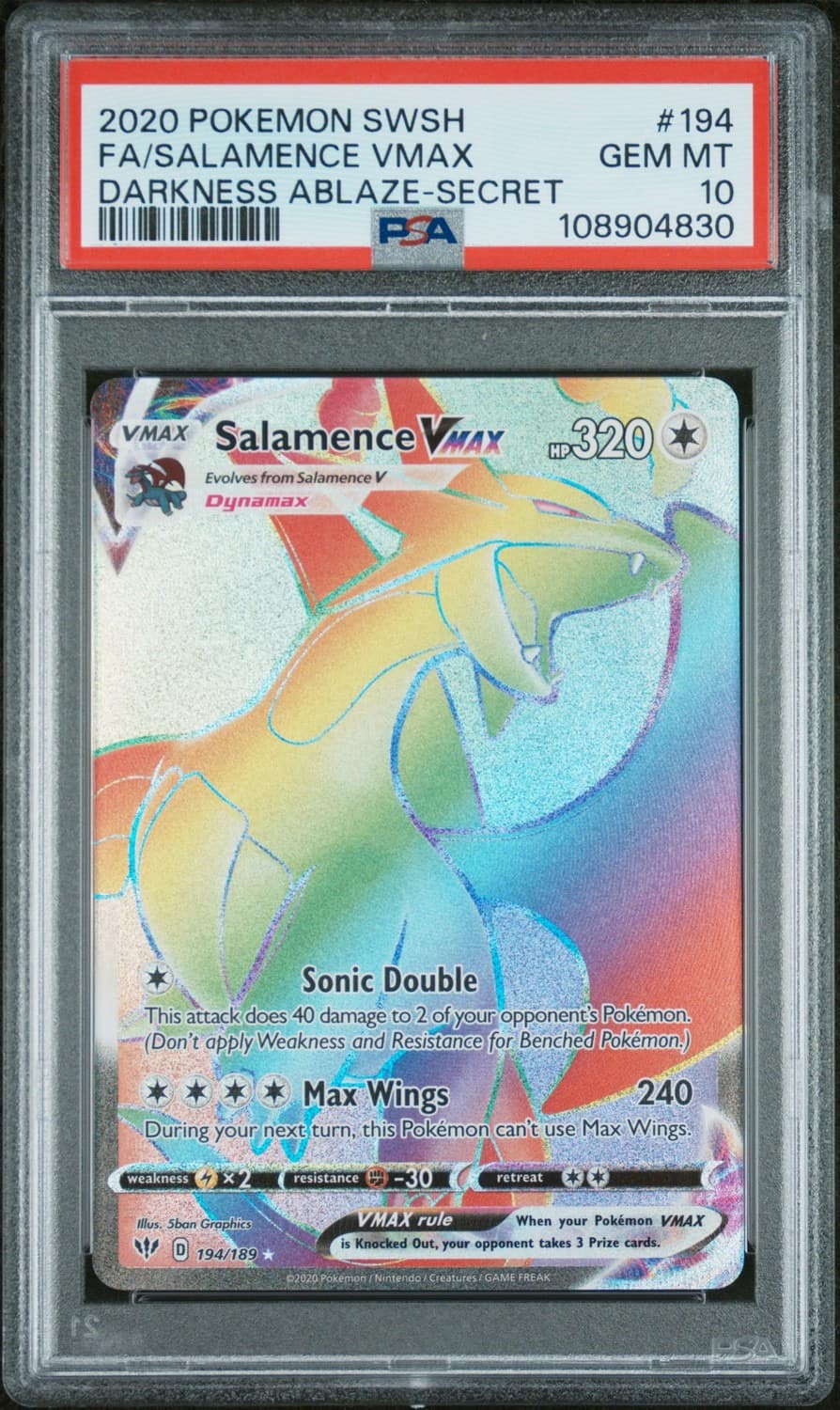 Salamence Vmax