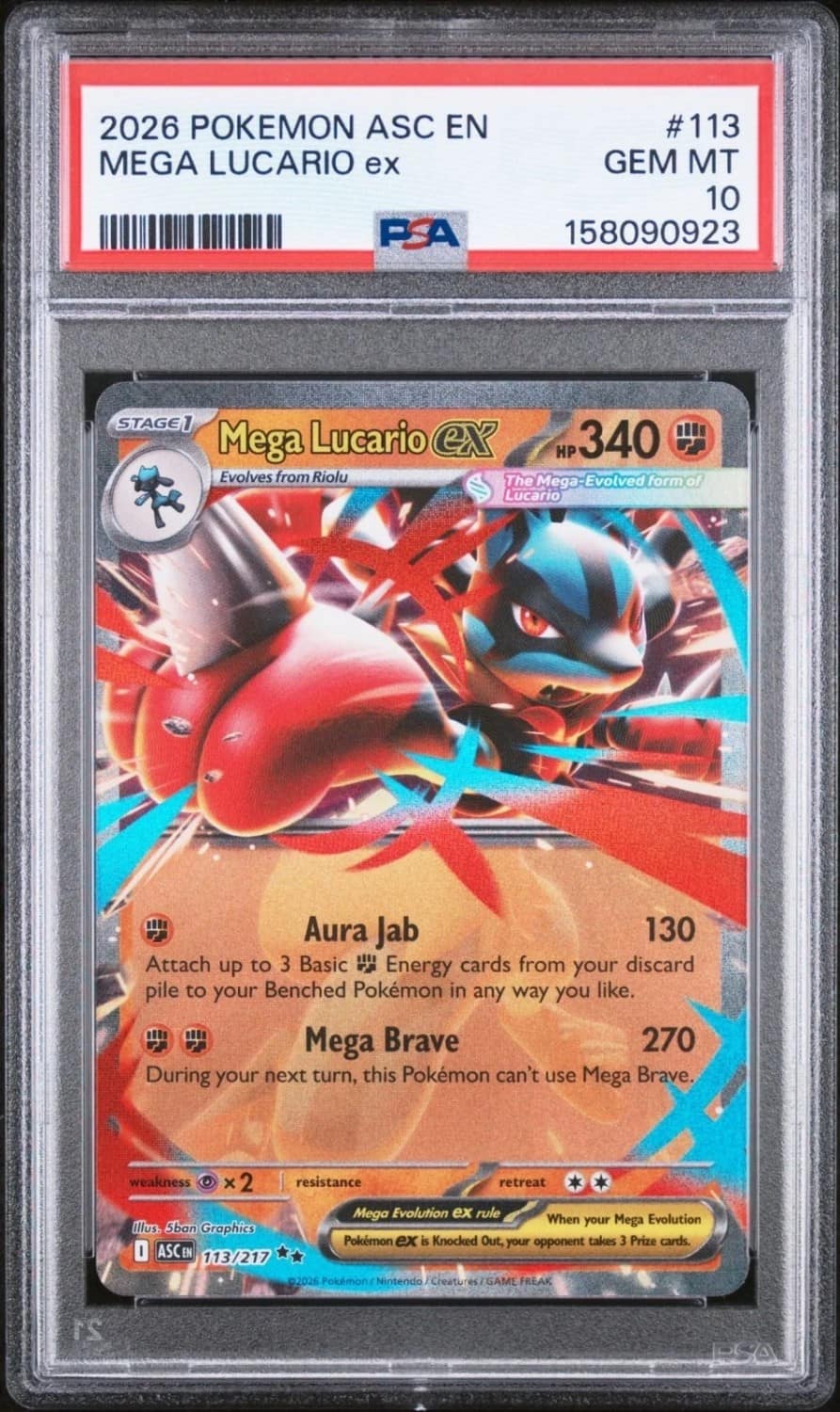 Mega Lucario Ex
