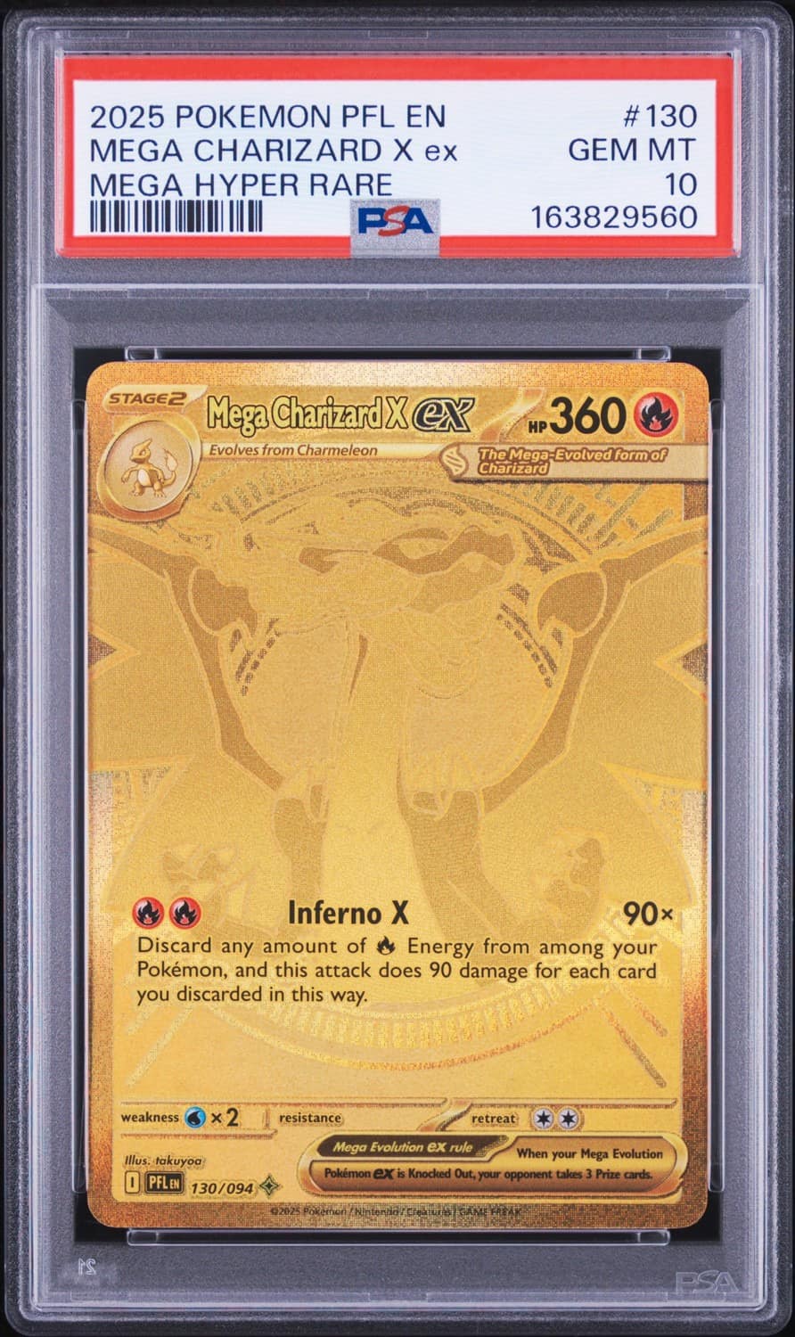 Mega Charizard X Ex