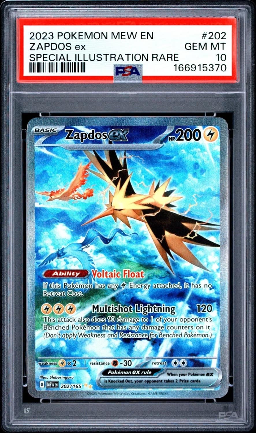 Zapdos Ex
