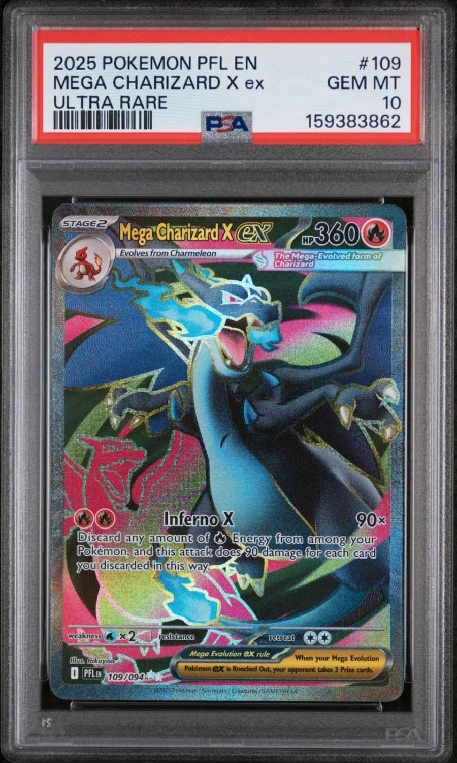 Mega Charizard X Ex