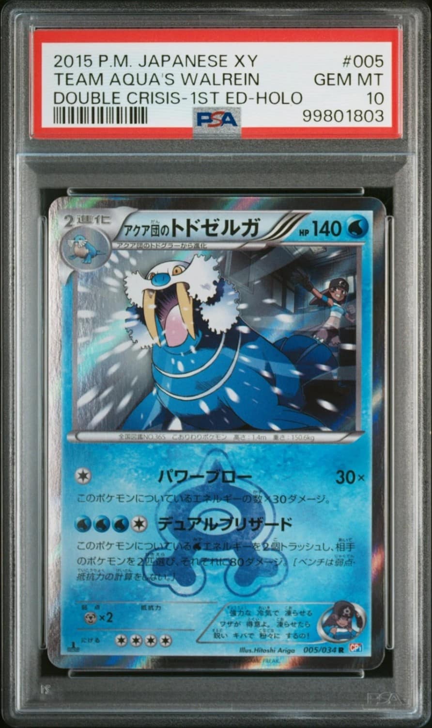Team Aqua'S Walrein