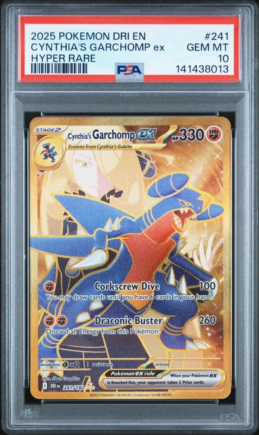 Cynthia'S Garchomp Ex