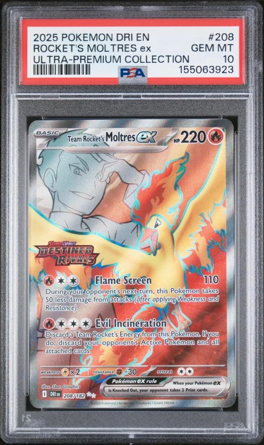 Rocket'S Moltres Ex