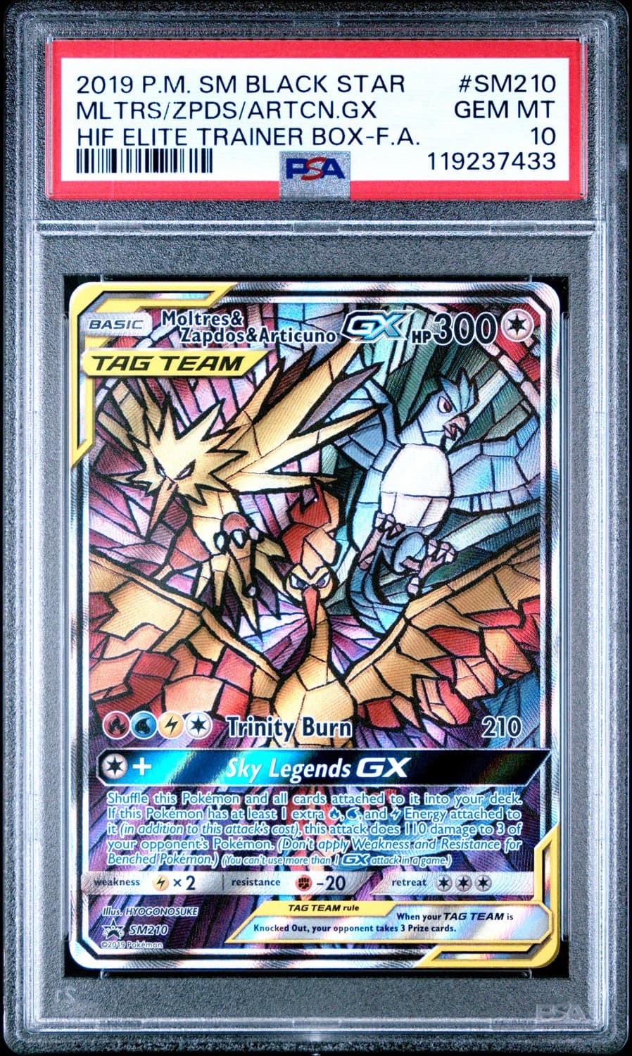Moltres & Zapdos & Articuno Gx
