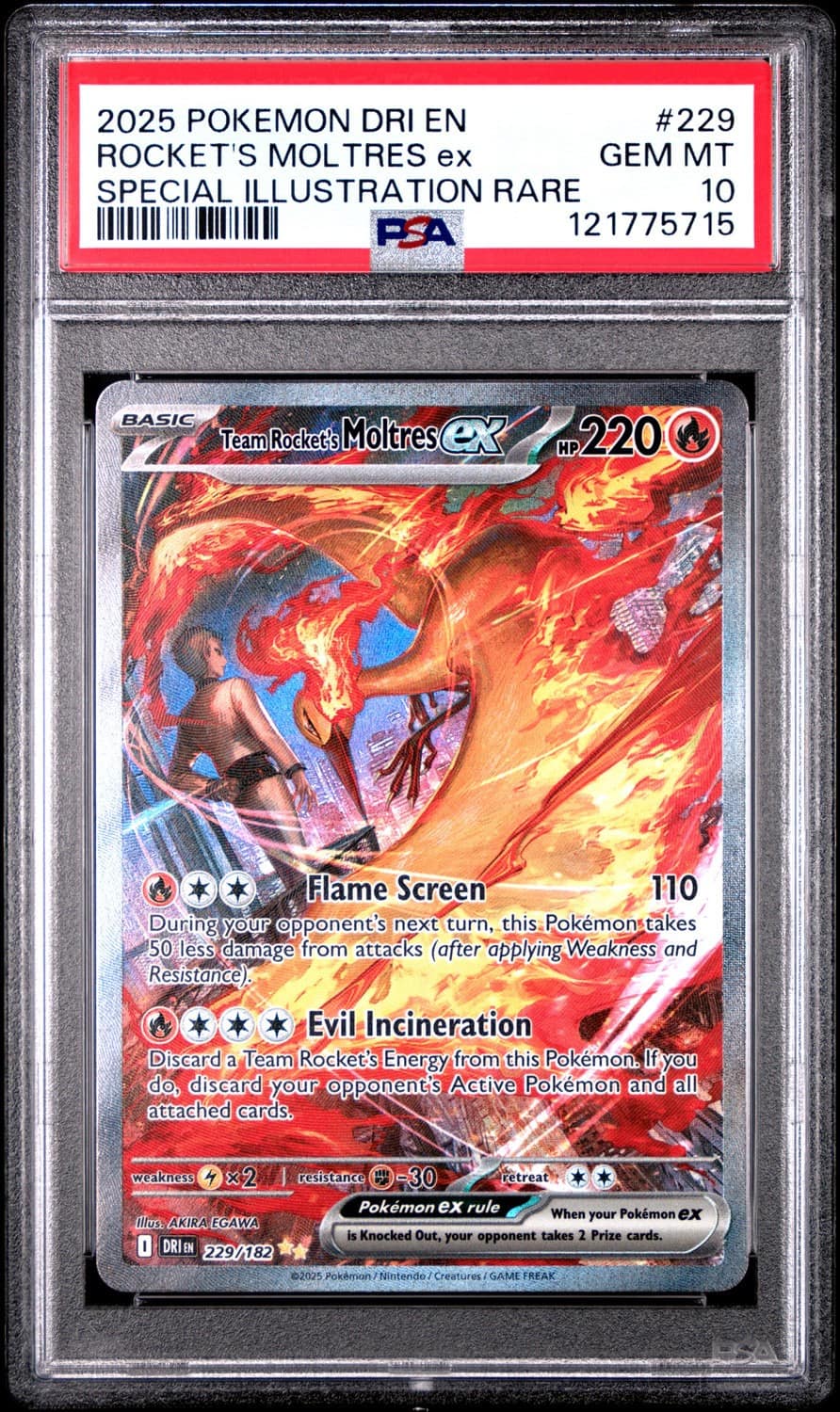 Rocket'S Moltres Ex