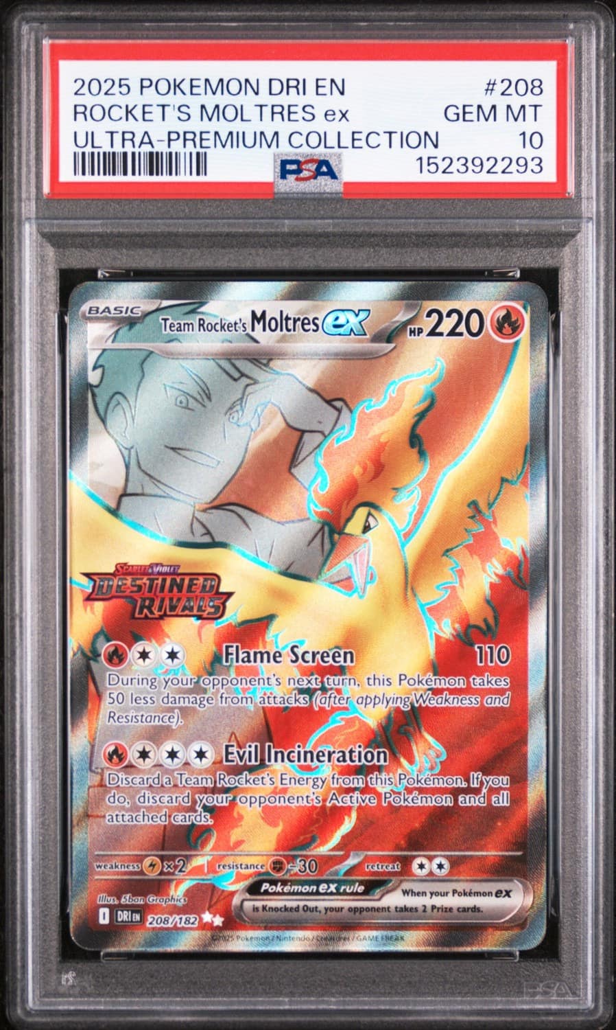 Rocket'S Moltres Ex