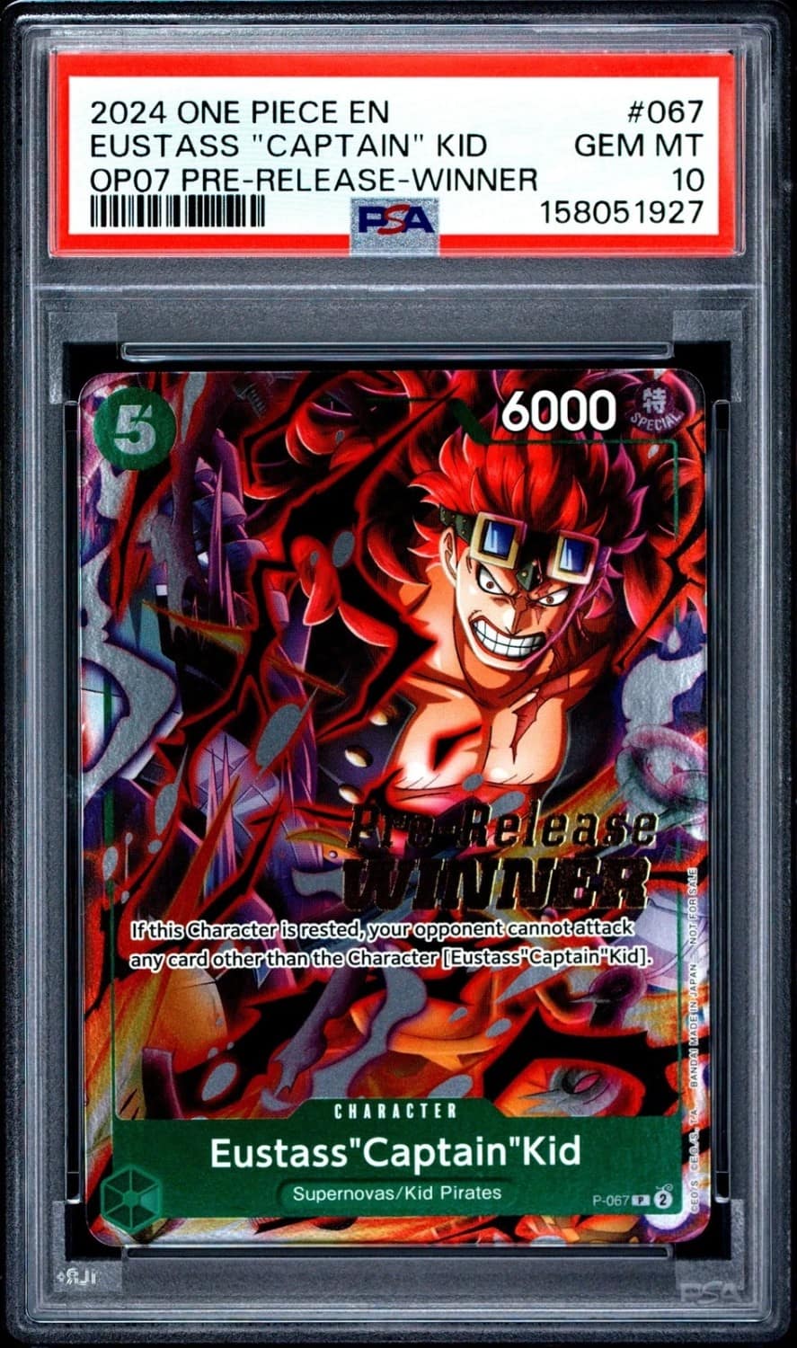 Eustass "captain" Kid