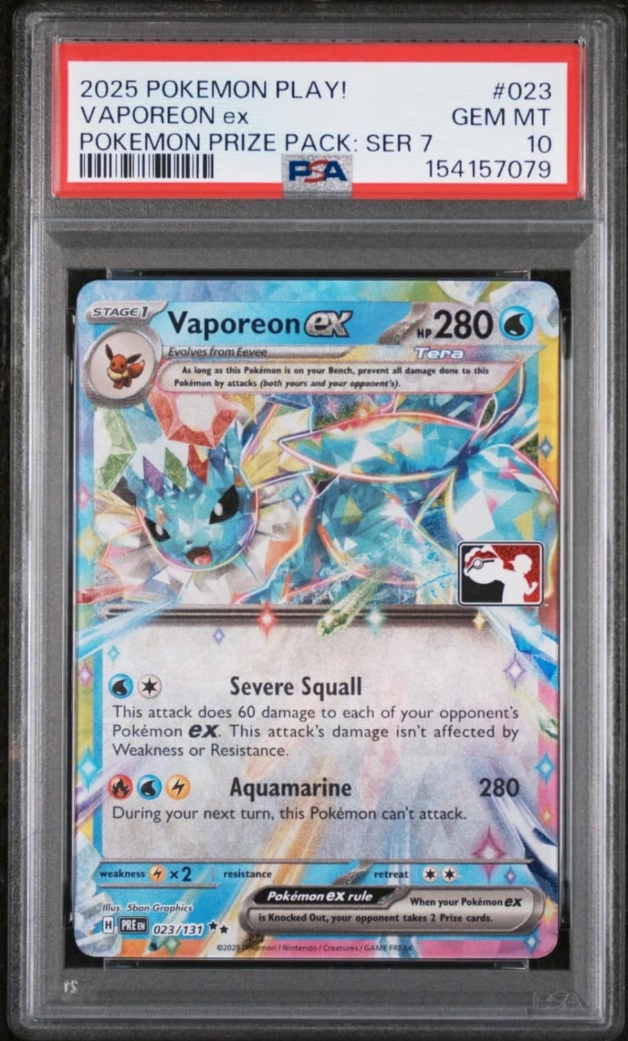 Vaporeon Ex