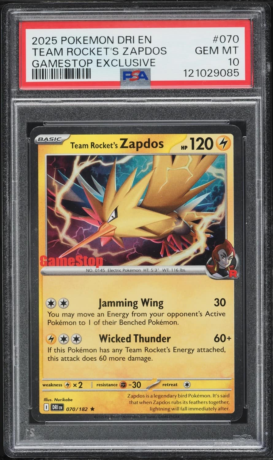 Team Rocket'S Zapdos