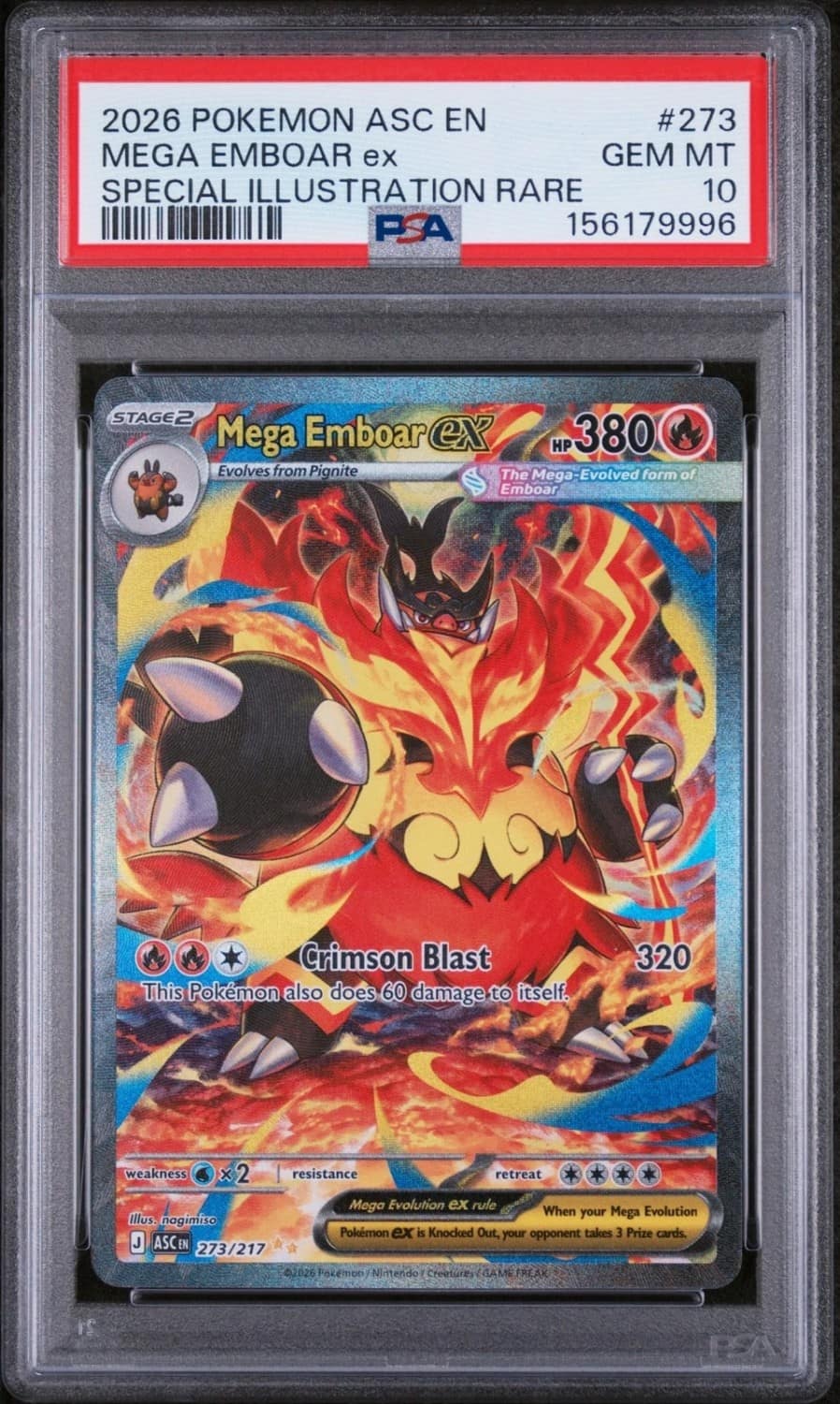 Mega Emboar Ex