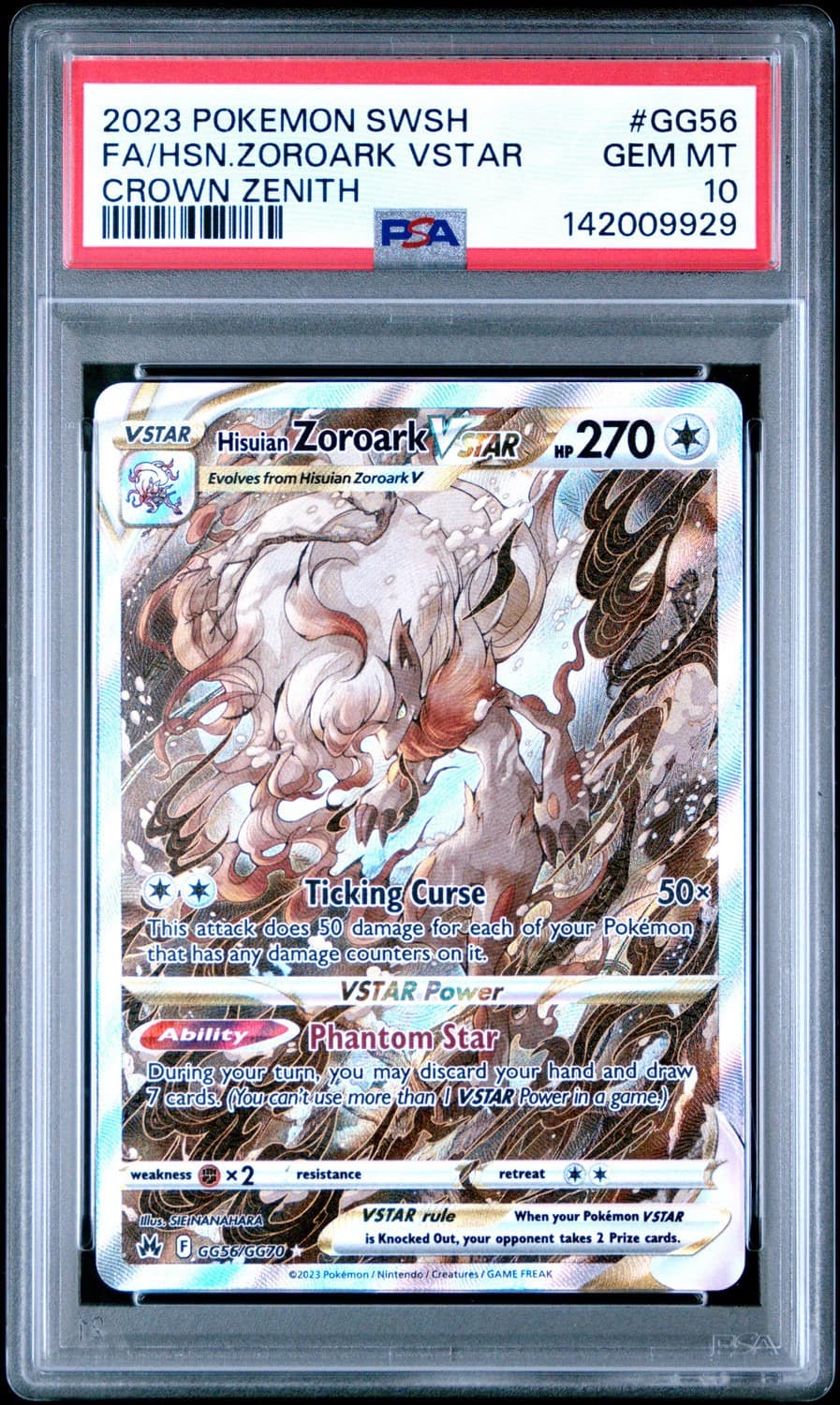 Hisuian Zoroark Vstar
