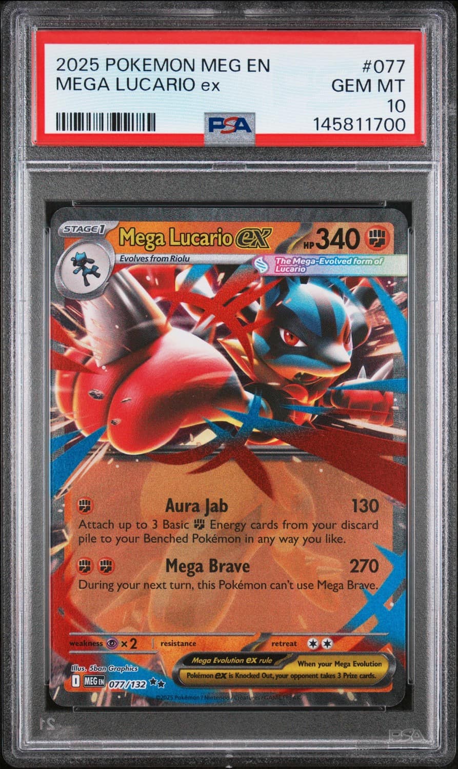 Mega Lucario Ex