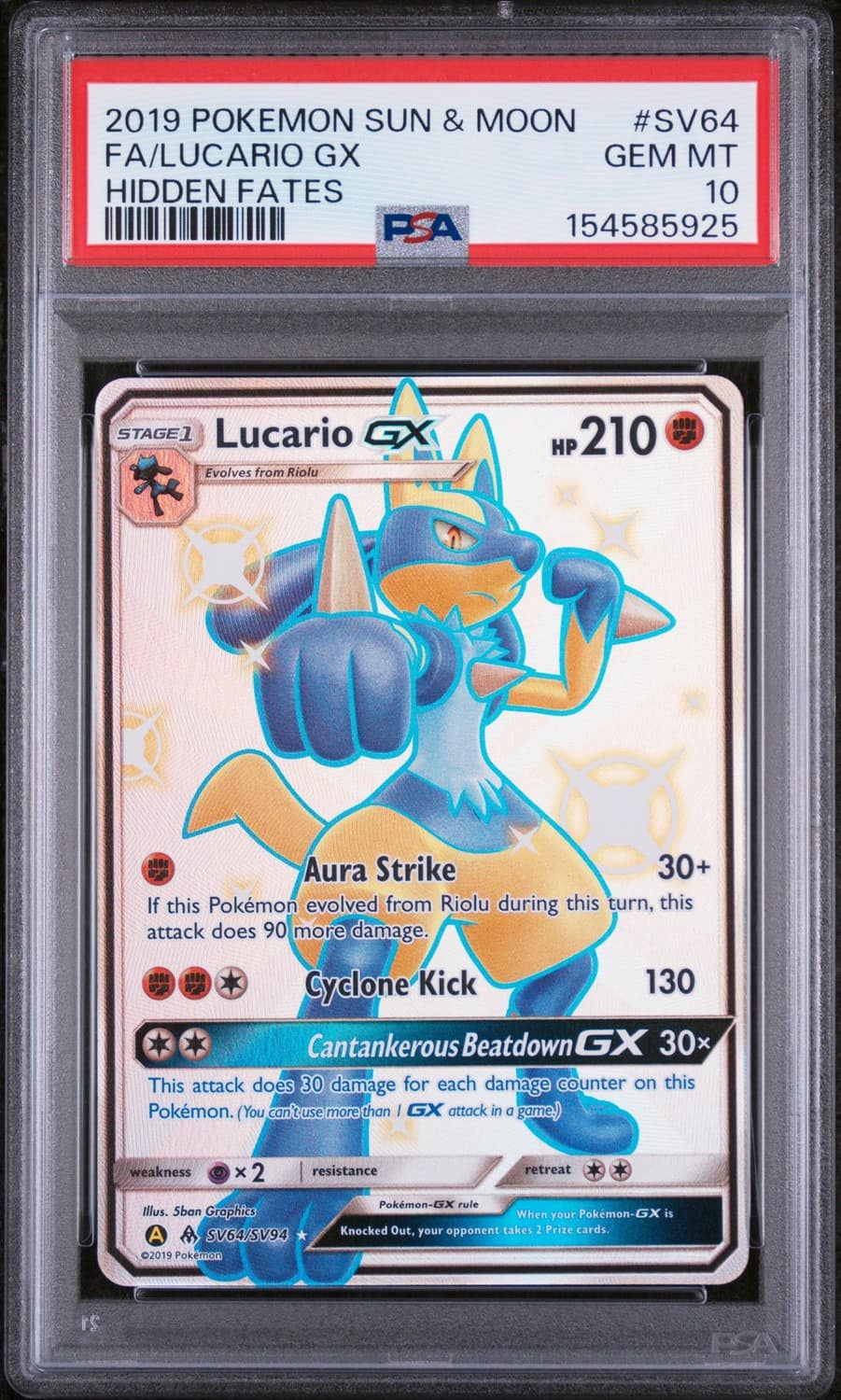 Lucario Gx