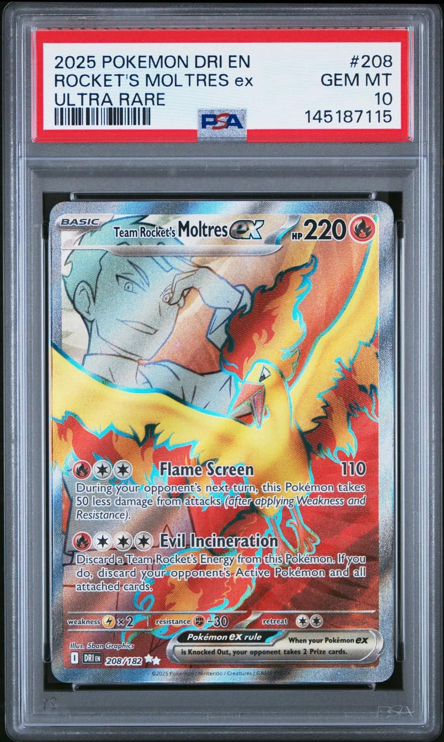 Rocket'S Moltres Ex