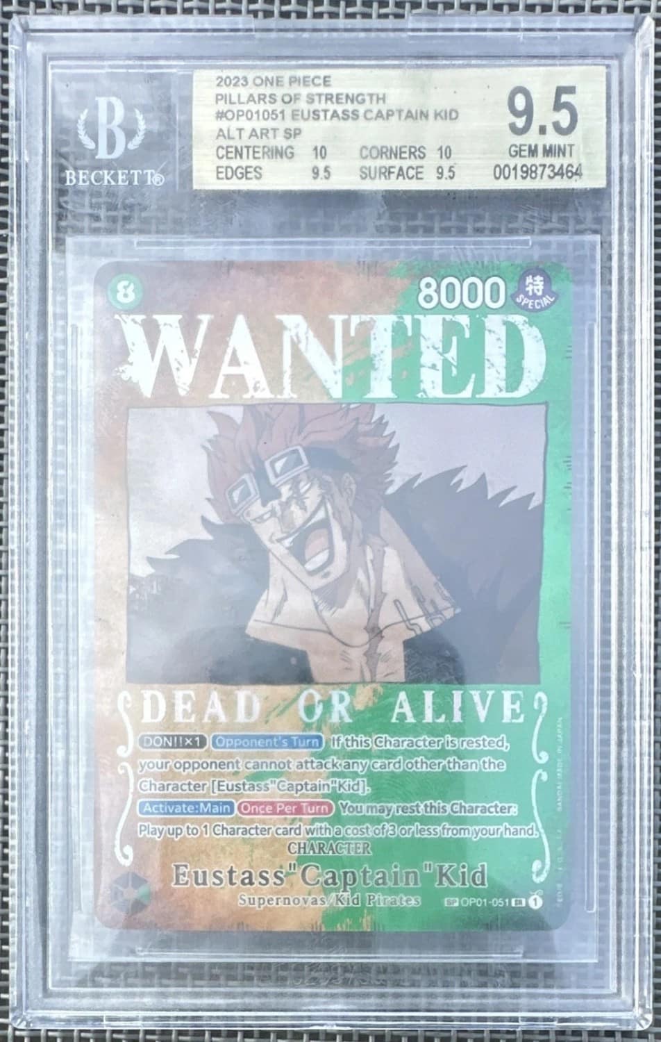 Eustass "captain" Kid