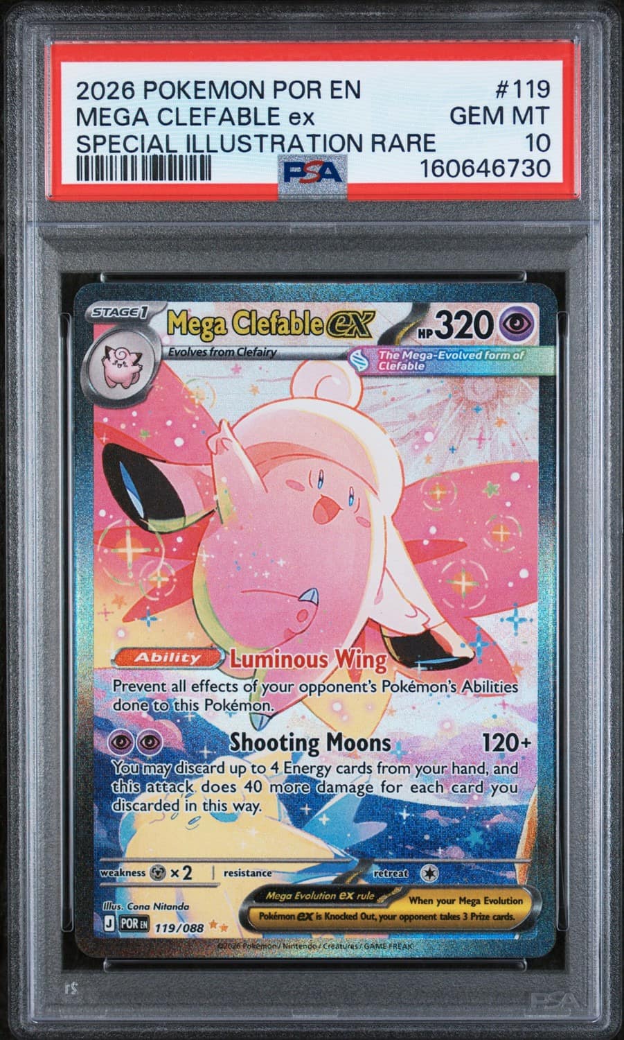 Mega Clefable Ex
