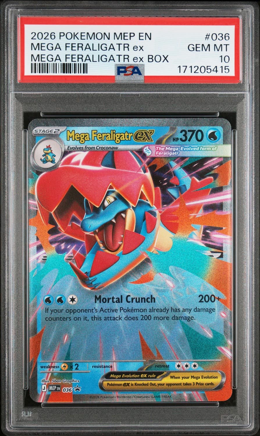 Mega Feraligatr Ex