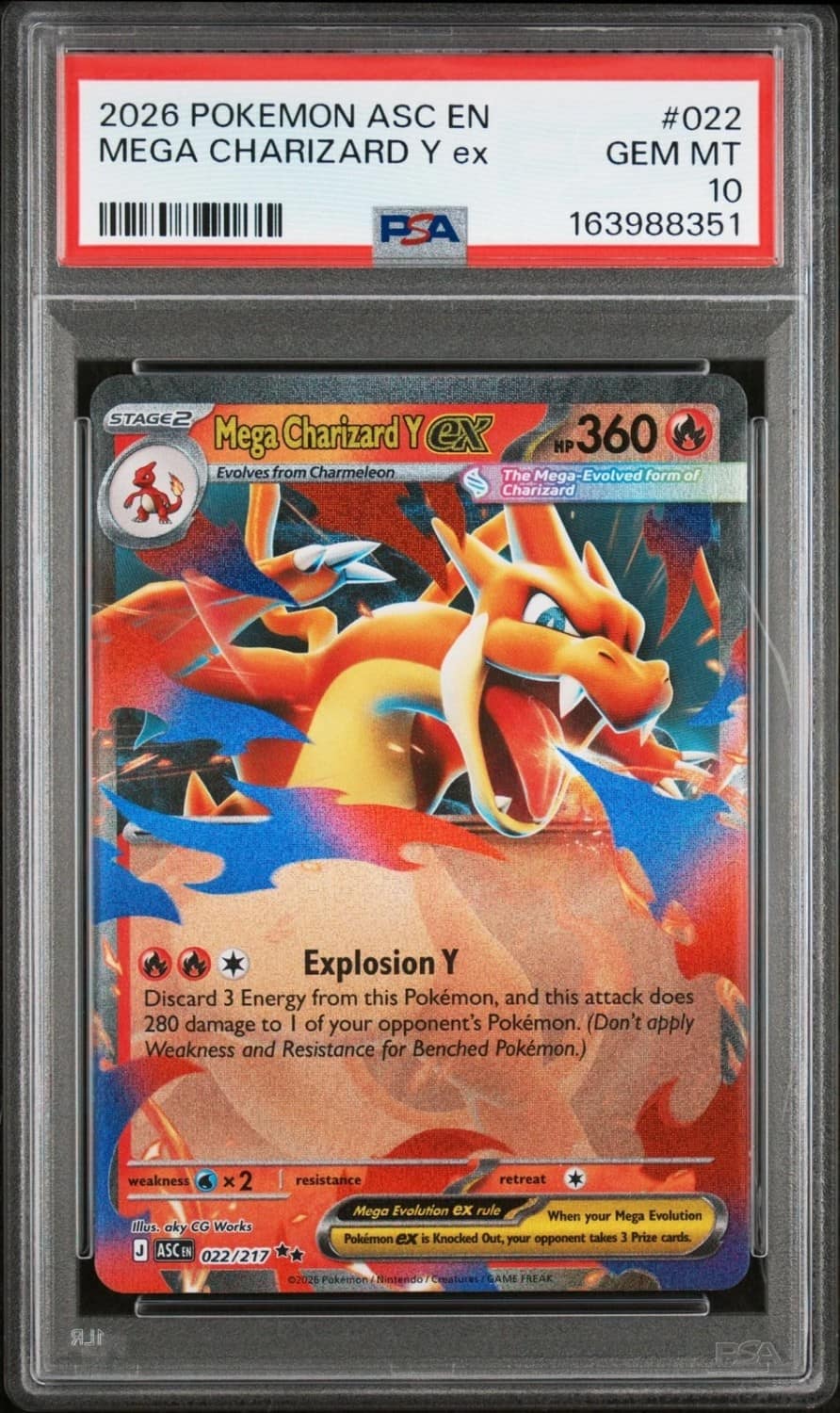 Mega Charizard Y Ex