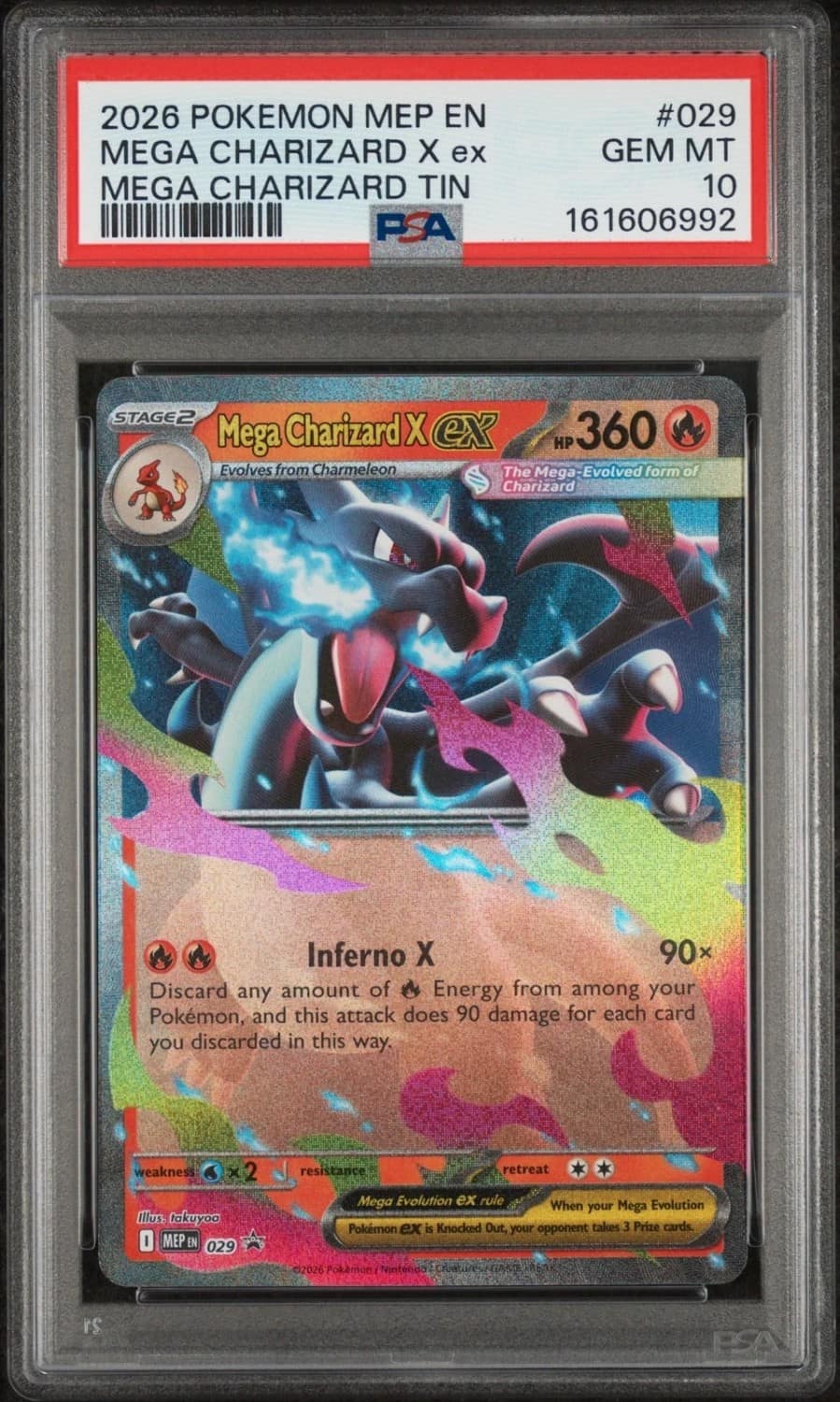 Mega Charizard X Ex