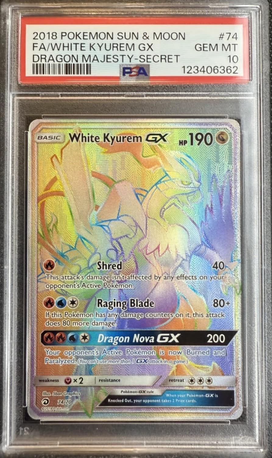 White Kyurem Gx