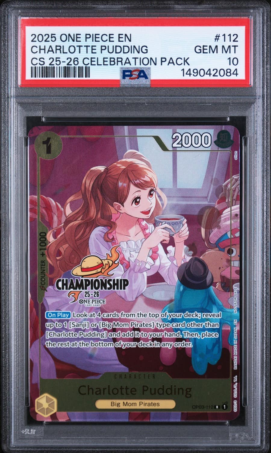 Charlotte Pudding