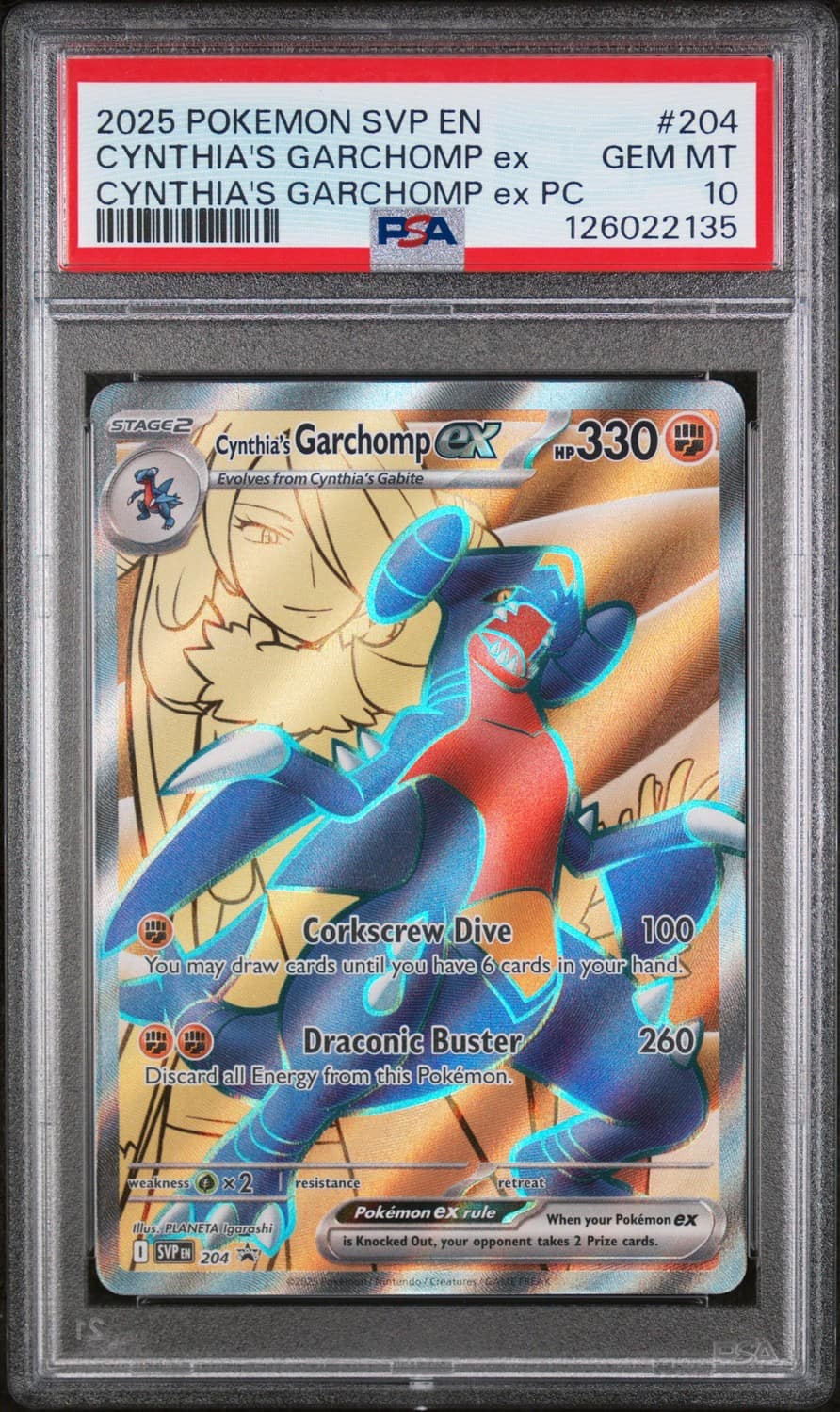 Cynthia'S Garchomp Ex
