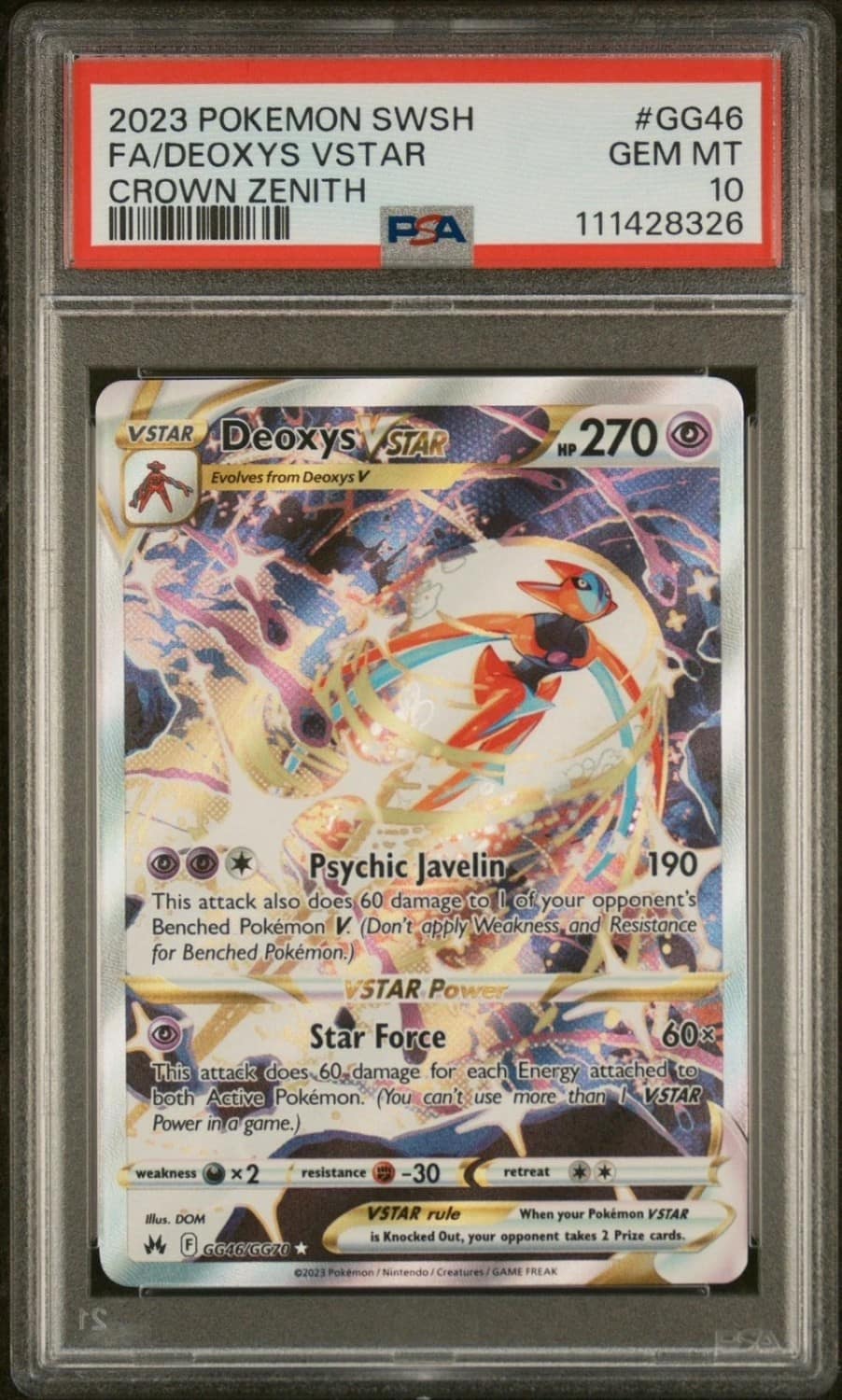 Deoxys Vstar