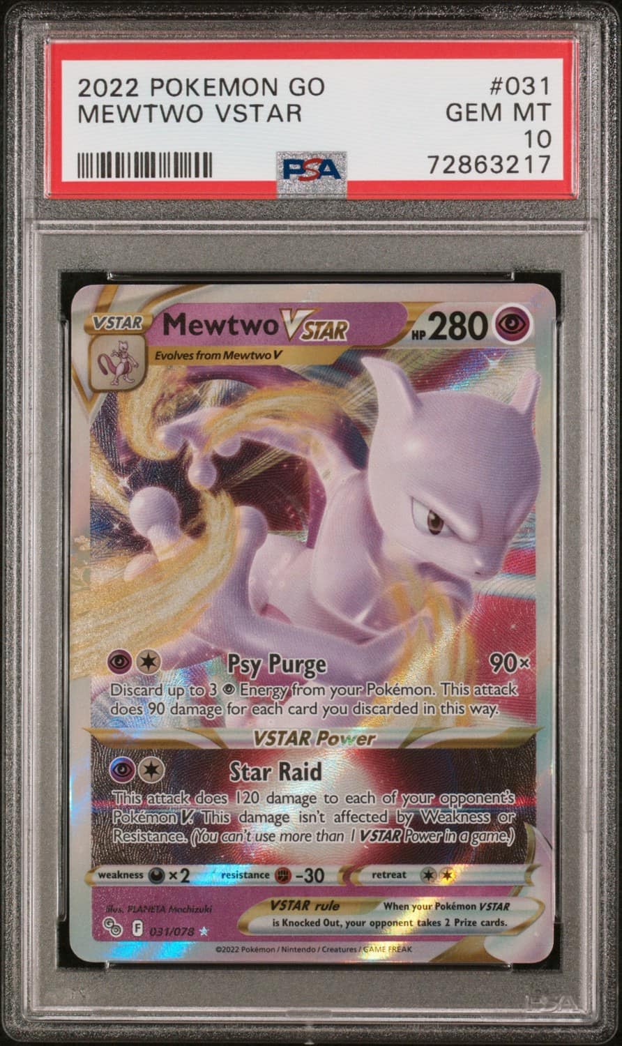 Mewtwo Vstar