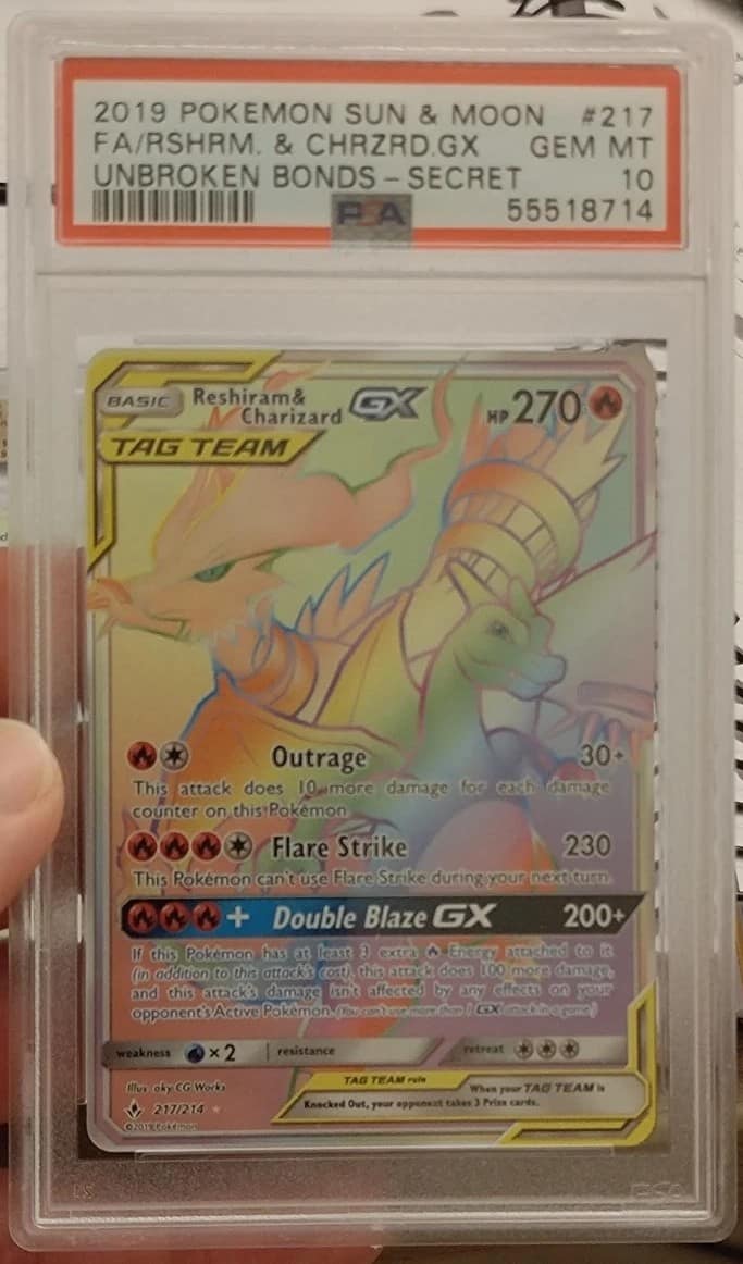 Reshiram & Charizard Gx
