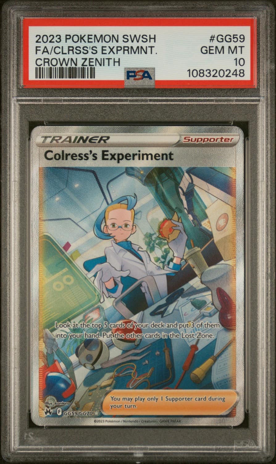 Colress'S Experiment
