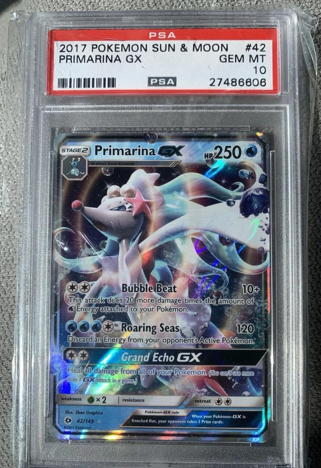 Primarina Gx