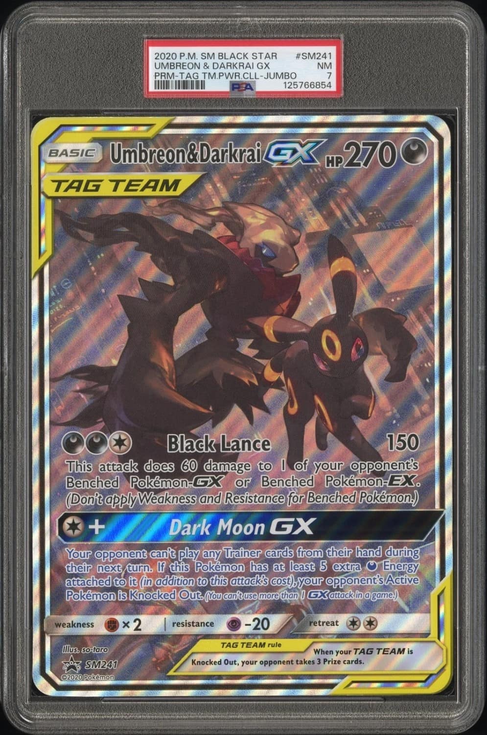 Umbreon & Darkrai Tag Team Gx P/(tag Team Powers Collection)
