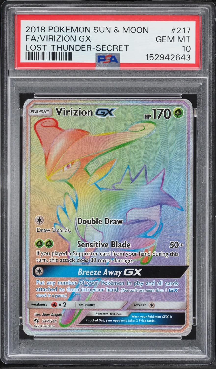 Virizion Gx