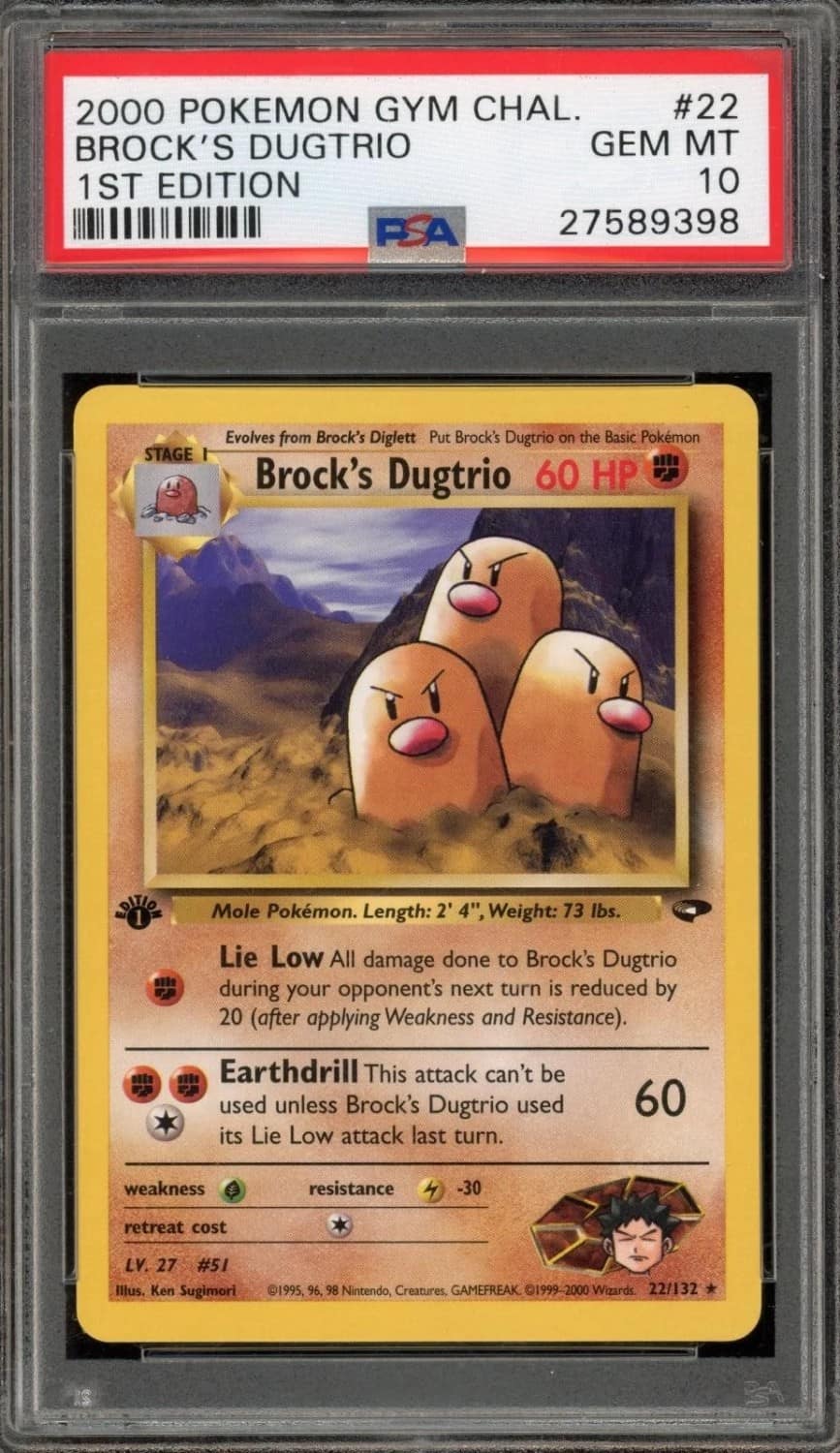 Brock'S Dugtrio