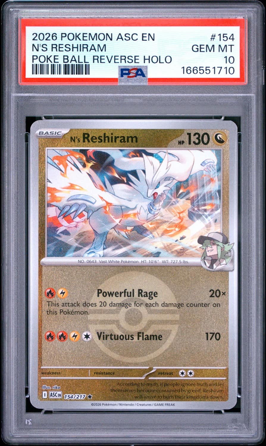 N'S Reshiram