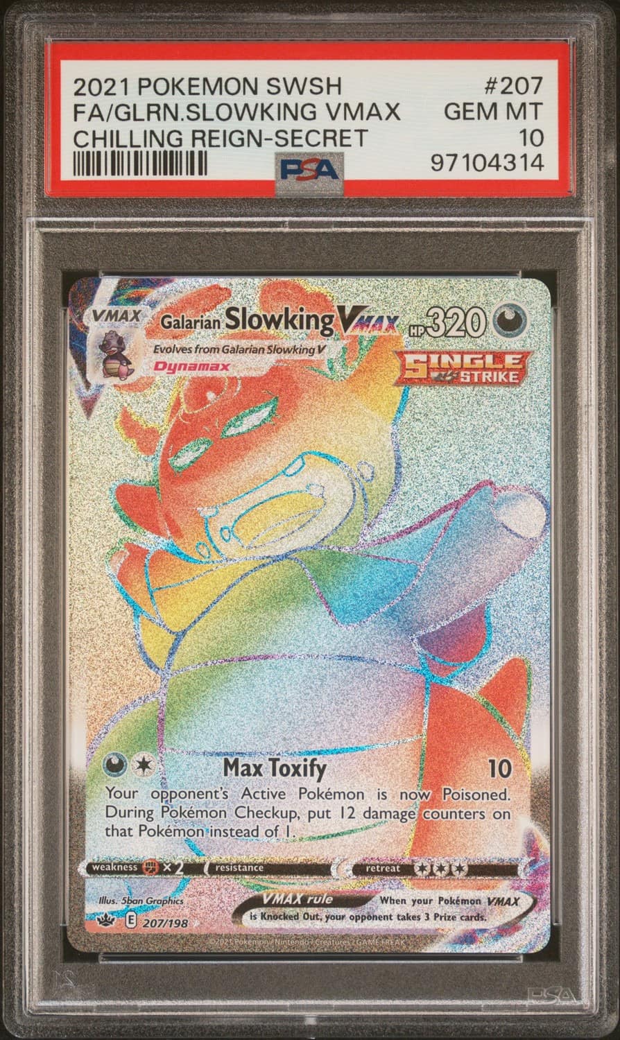 Galarian Slowking Vmax