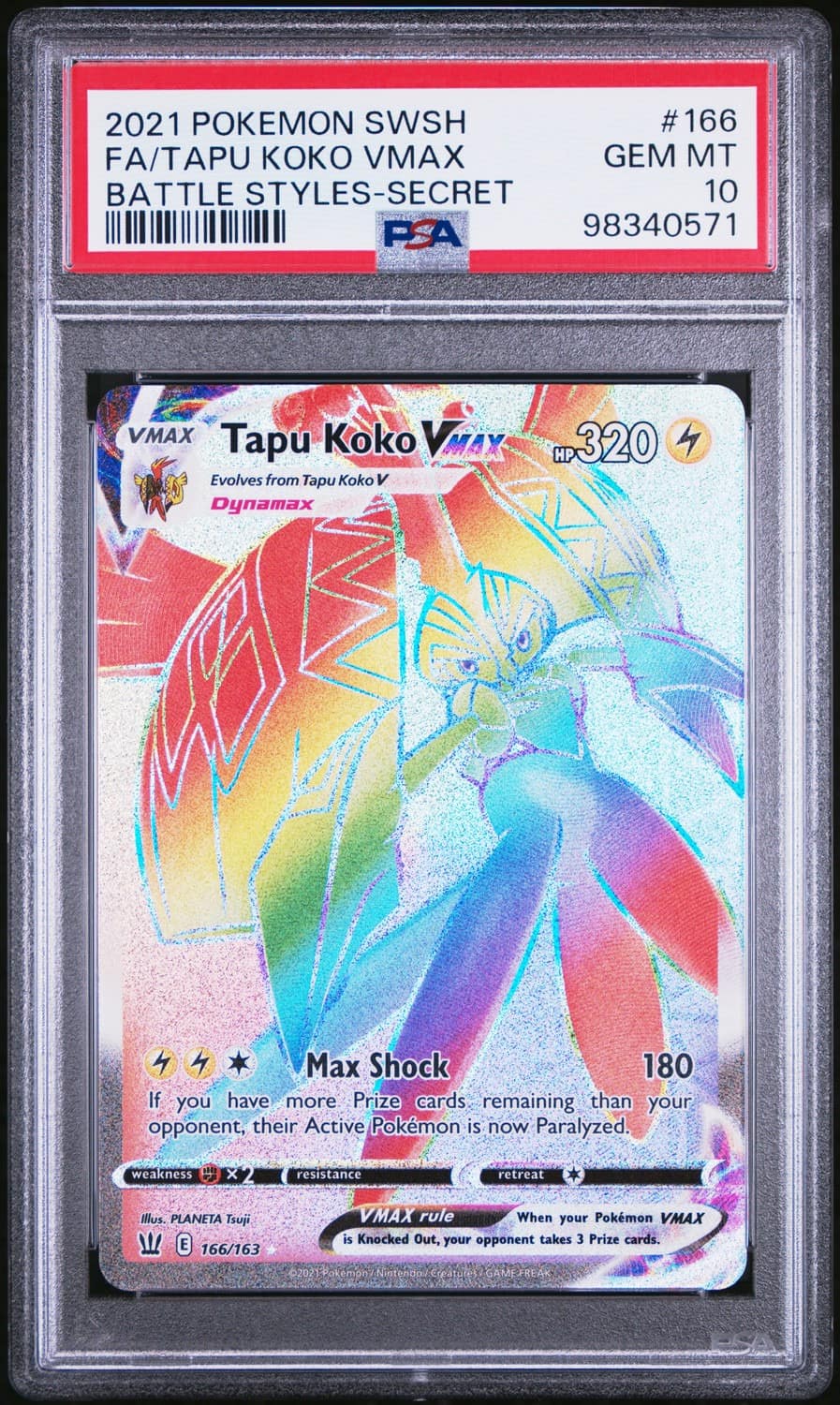 Tapu Koko Vmax