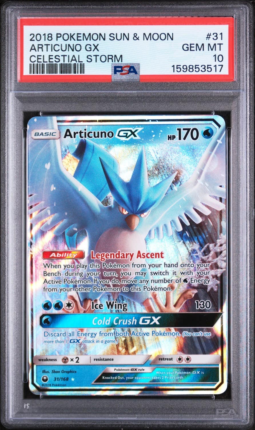 Articuno Gx