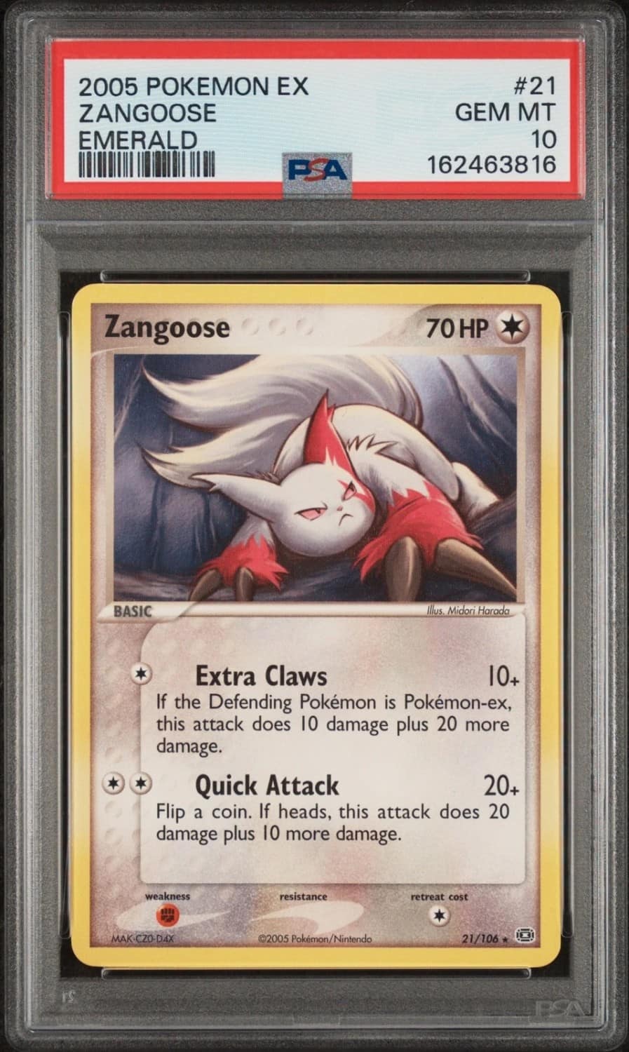 Zangoose Ex